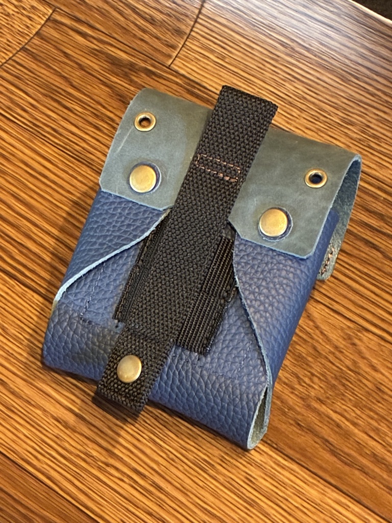 革のコインシリンダーケースD100円・500円兼用「革工房ここづくり」