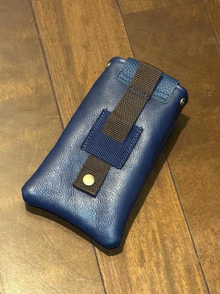 革のマネーホルダーケース|開閉マグネット式|マネーホルダーSFD兼用「革工房ここづくり」