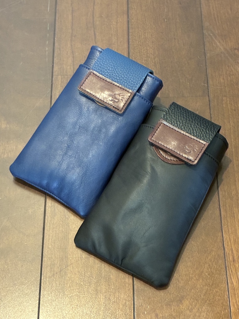 革のマネーホルダーケース|開閉マグネット式|マネーホルダーSFD兼用「革工房ここづくり」