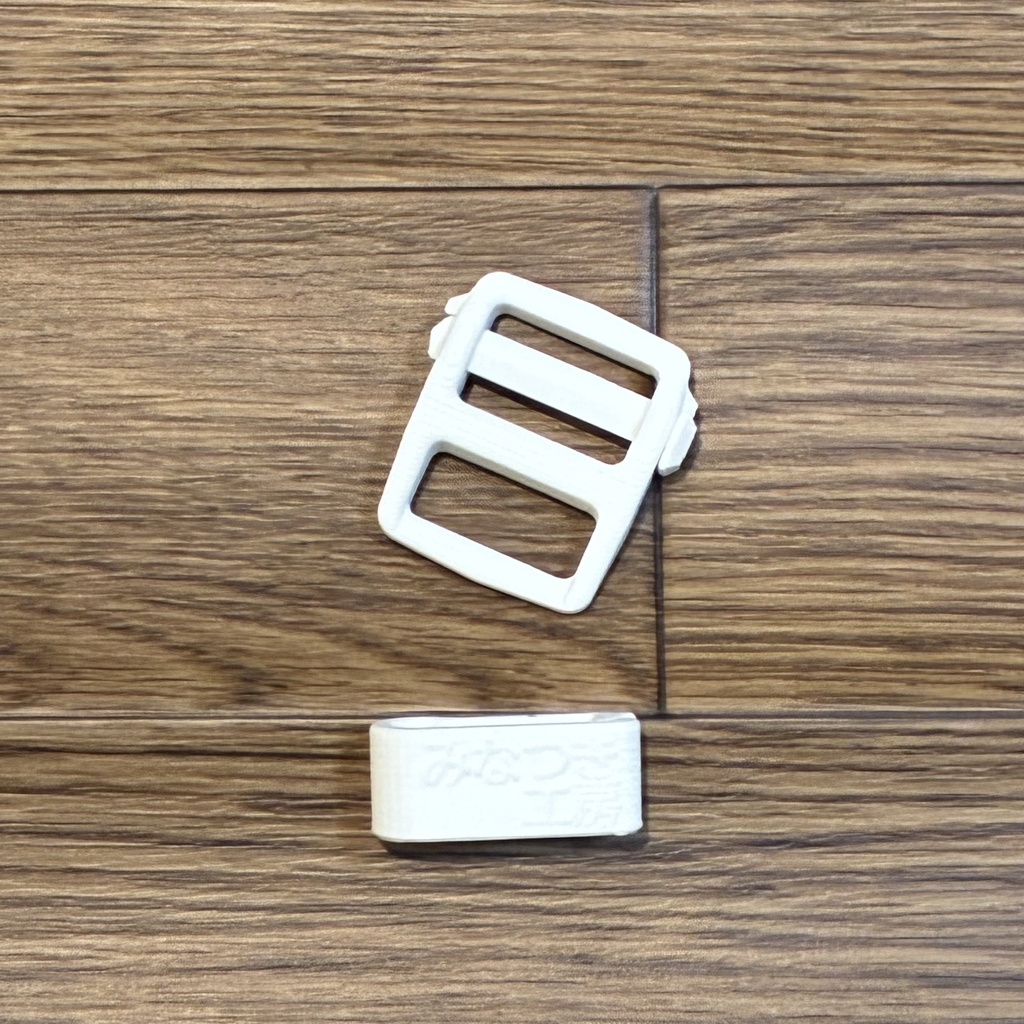 ポーチアジャスター1インチベルト幅約2.5cm対応「みなつき工房」