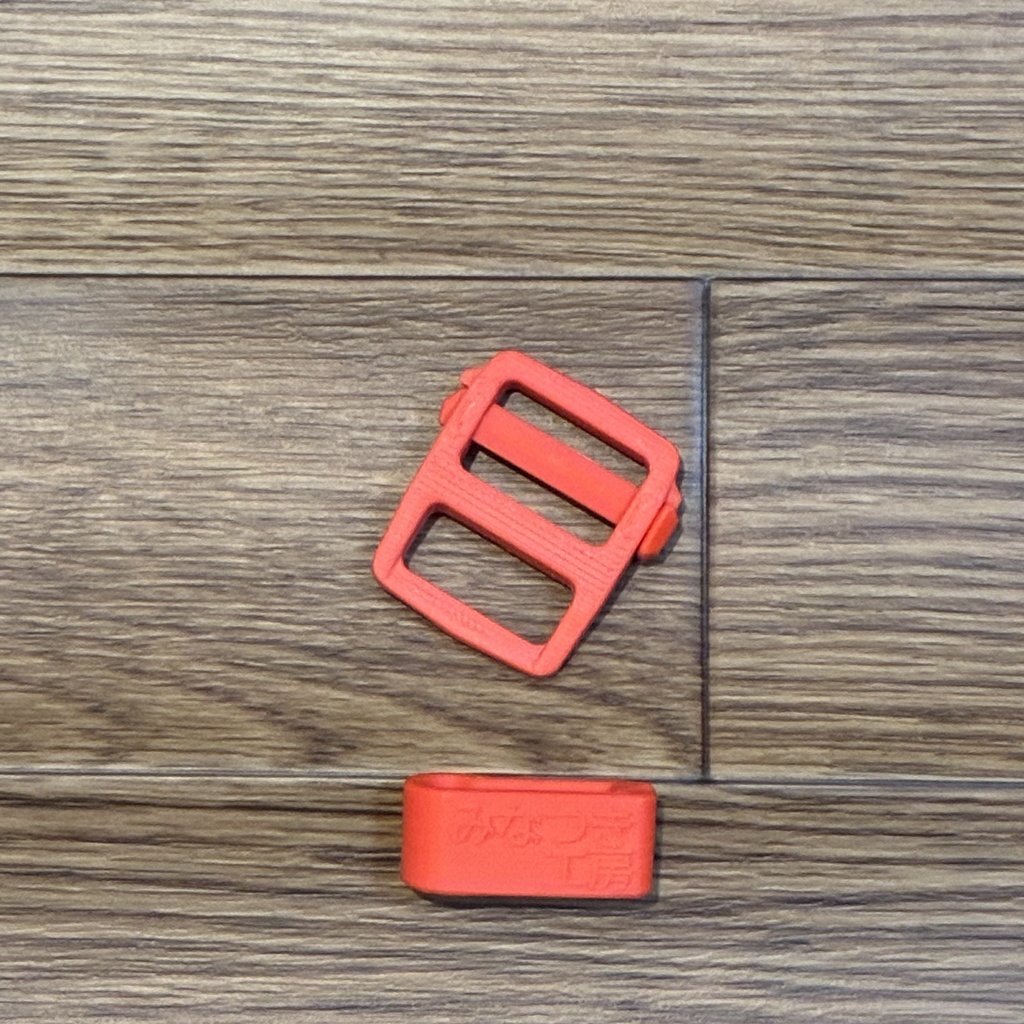 ポーチアジャスター1インチベルト幅約2.5cm対応「みなつき工房」