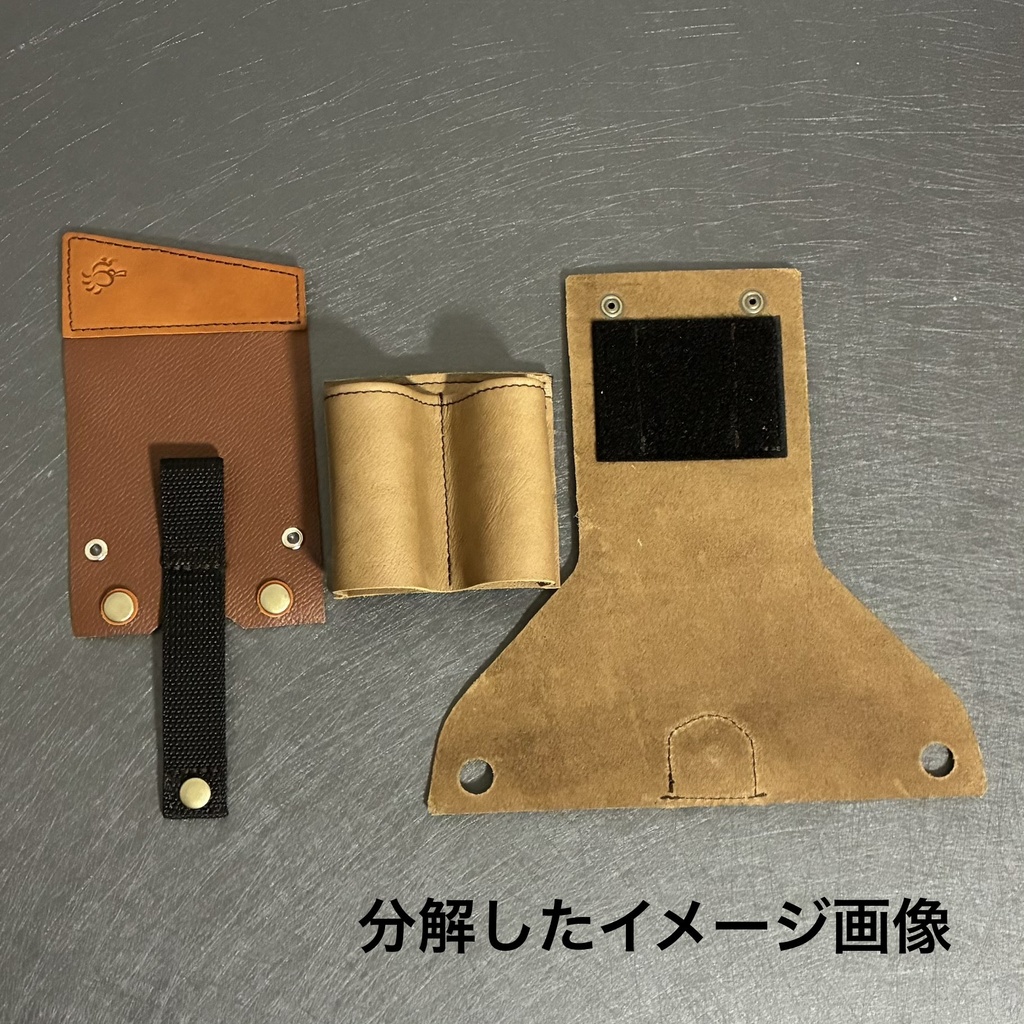 革のコインシリンダーケースD「Lベージュ×Lベージュ」柔らかい革100円・500円兼用「革工房ここづくり」