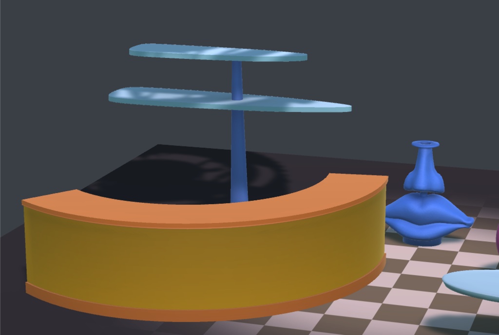 オカマバーの家具【VR向け 3Dモデル】