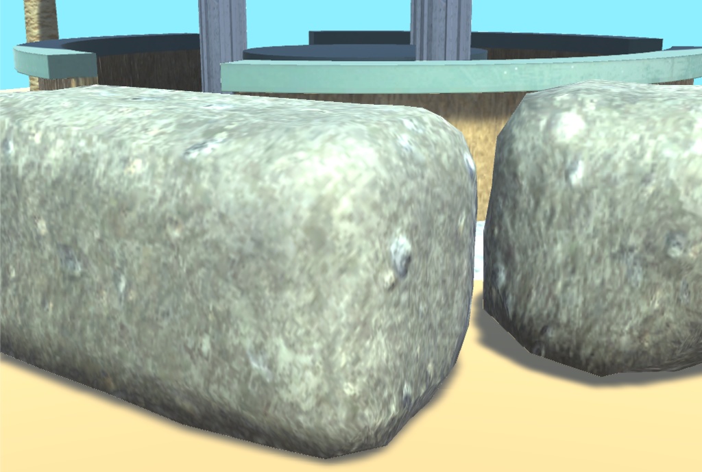 リゾートの家具2【VR向け 3Dモデル】