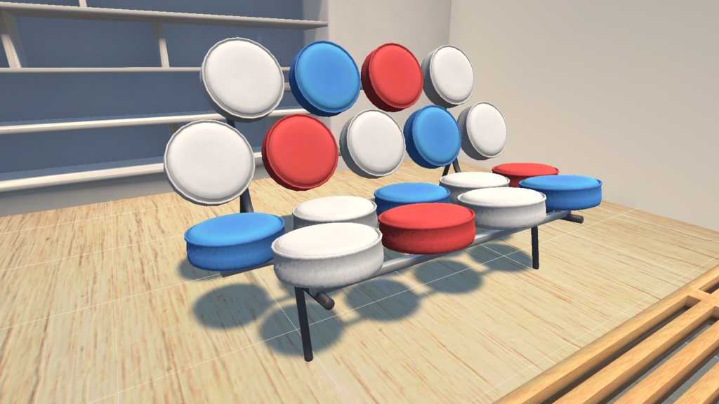 ミッドセンチュリーな家具【VR向け 3Dモデル】