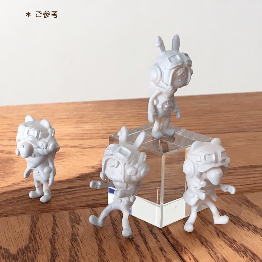 ゴズフィグライダーズ(うさおとくまお)【ガレージキット】