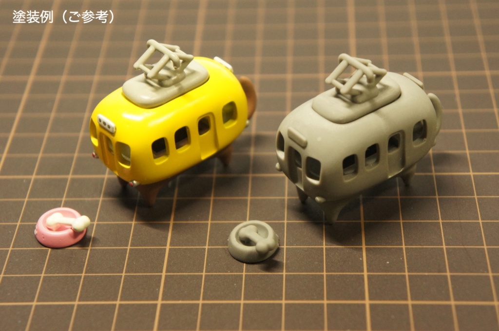 電車イヌ【ガレージキット】