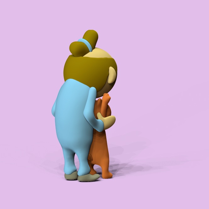 お侍とネコ【ガレージキット】