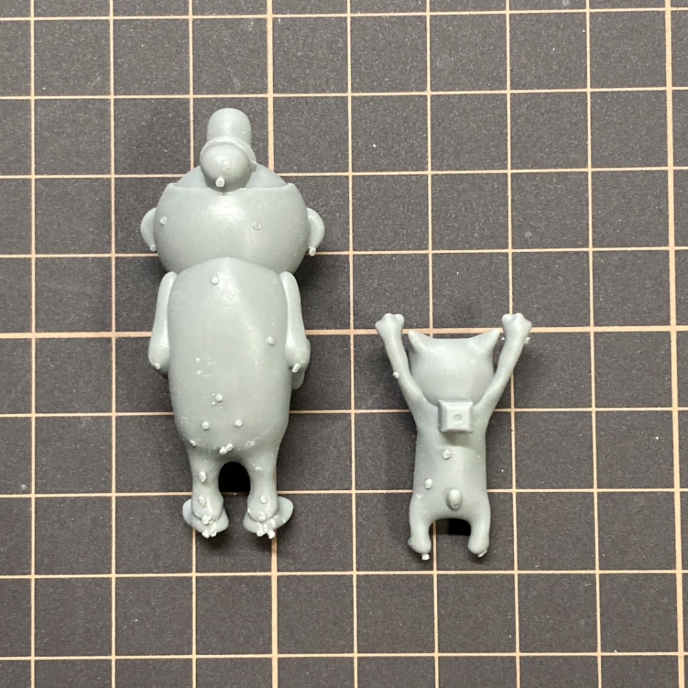 お侍とネコ【ガレージキット】