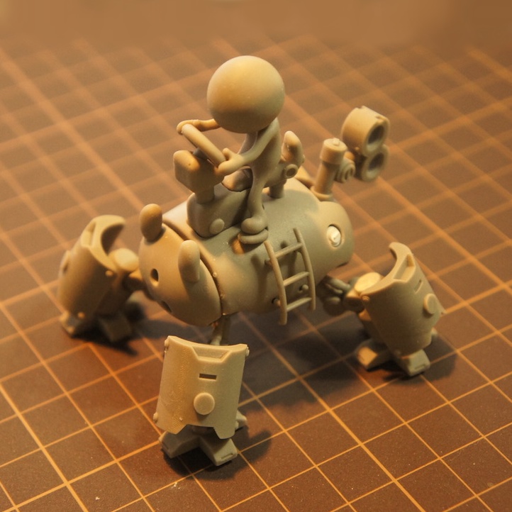 めかお【ガレージキット】