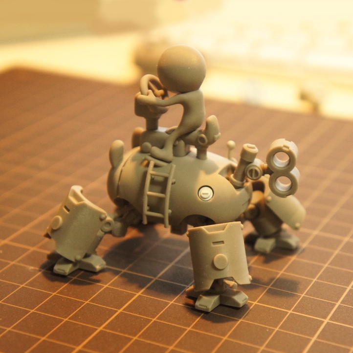 めかお【ガレージキット】