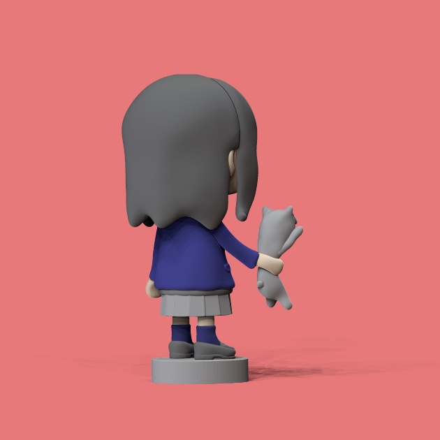 おてがら捕獲JK【ガレージキット】