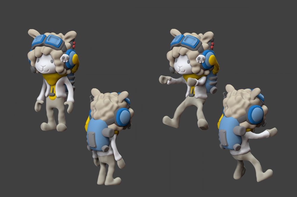 ゴズフィグライダーズ(さるおとしぷお)【ガレージキット】