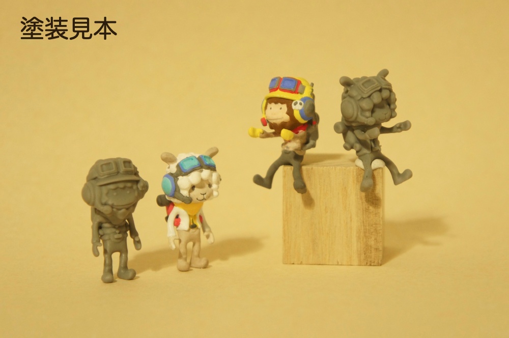 ゴズフィグライダーズ(さるおとしぷお)【ガレージキット】