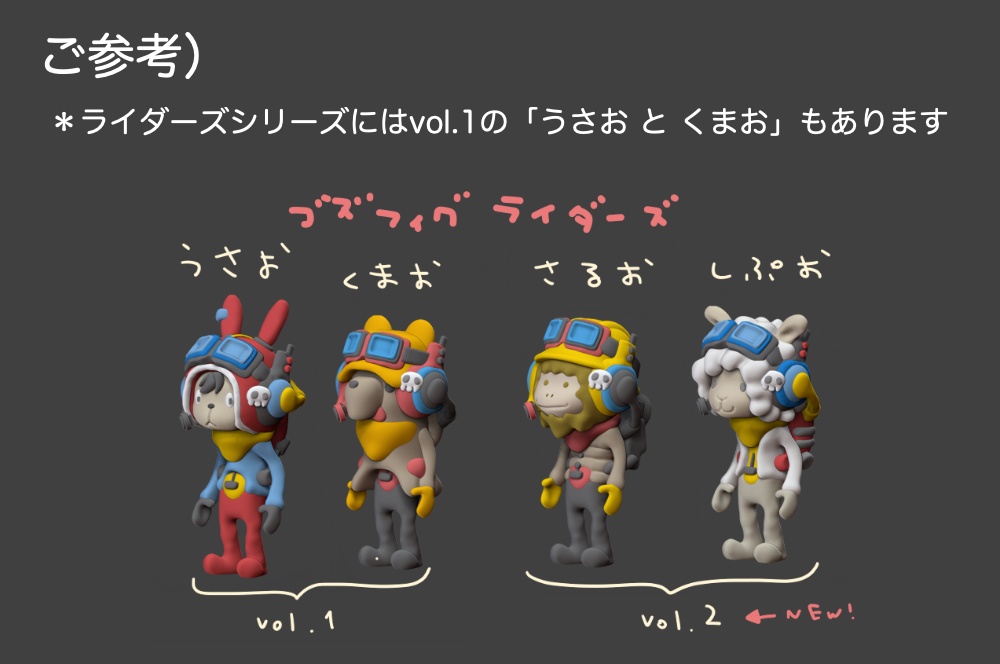 ゴズフィグライダーズ(さるおとしぷお)【ガレージキット】