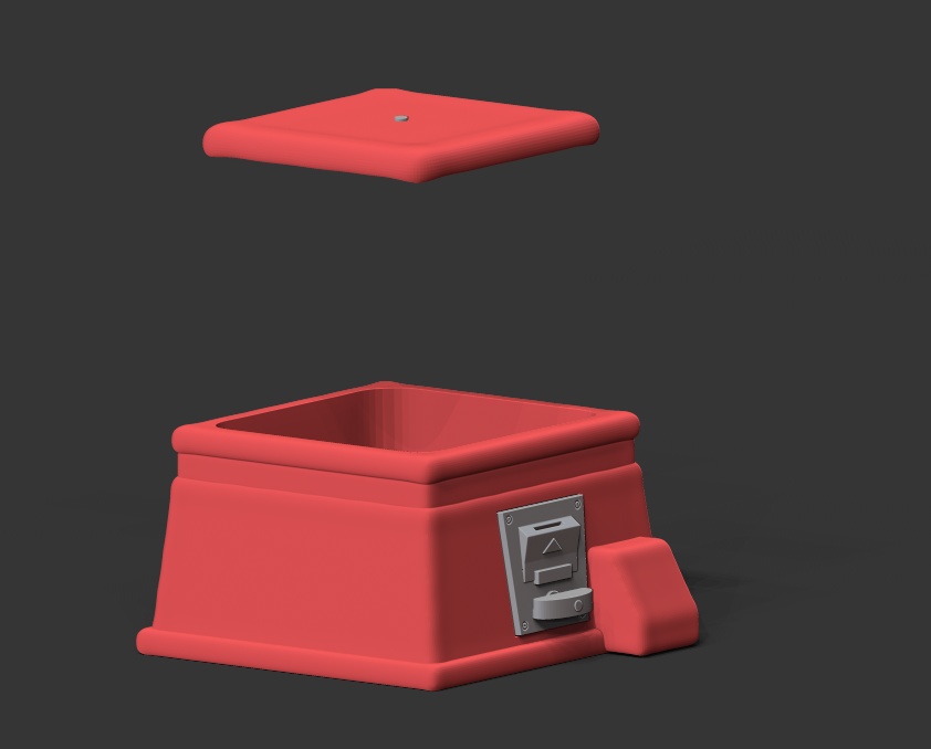 小さなカプセルトイ筐体