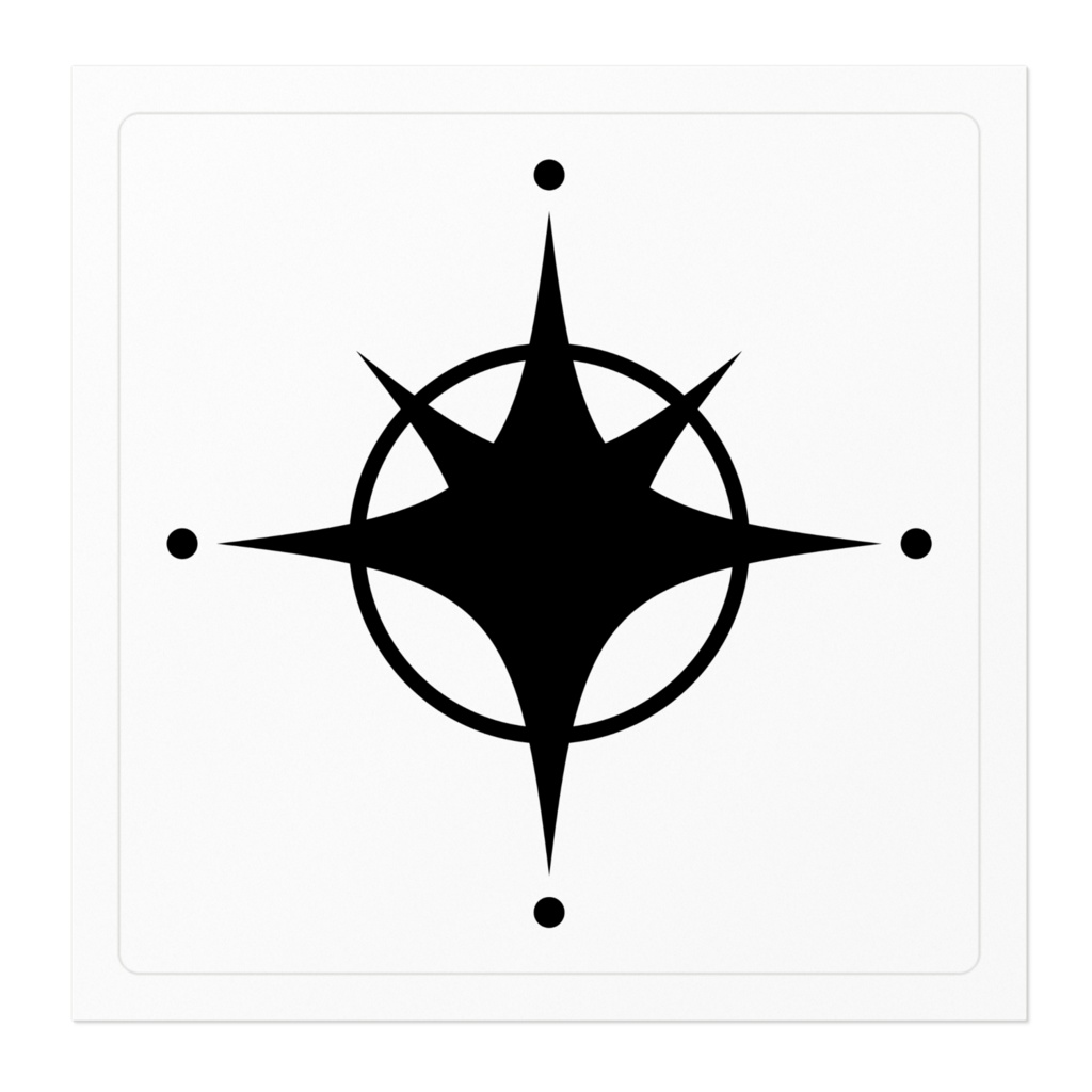 【ステッカー】劇団環夢離 ロゴ