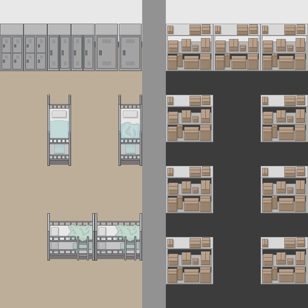 シンプルタイルセット「オフィス」