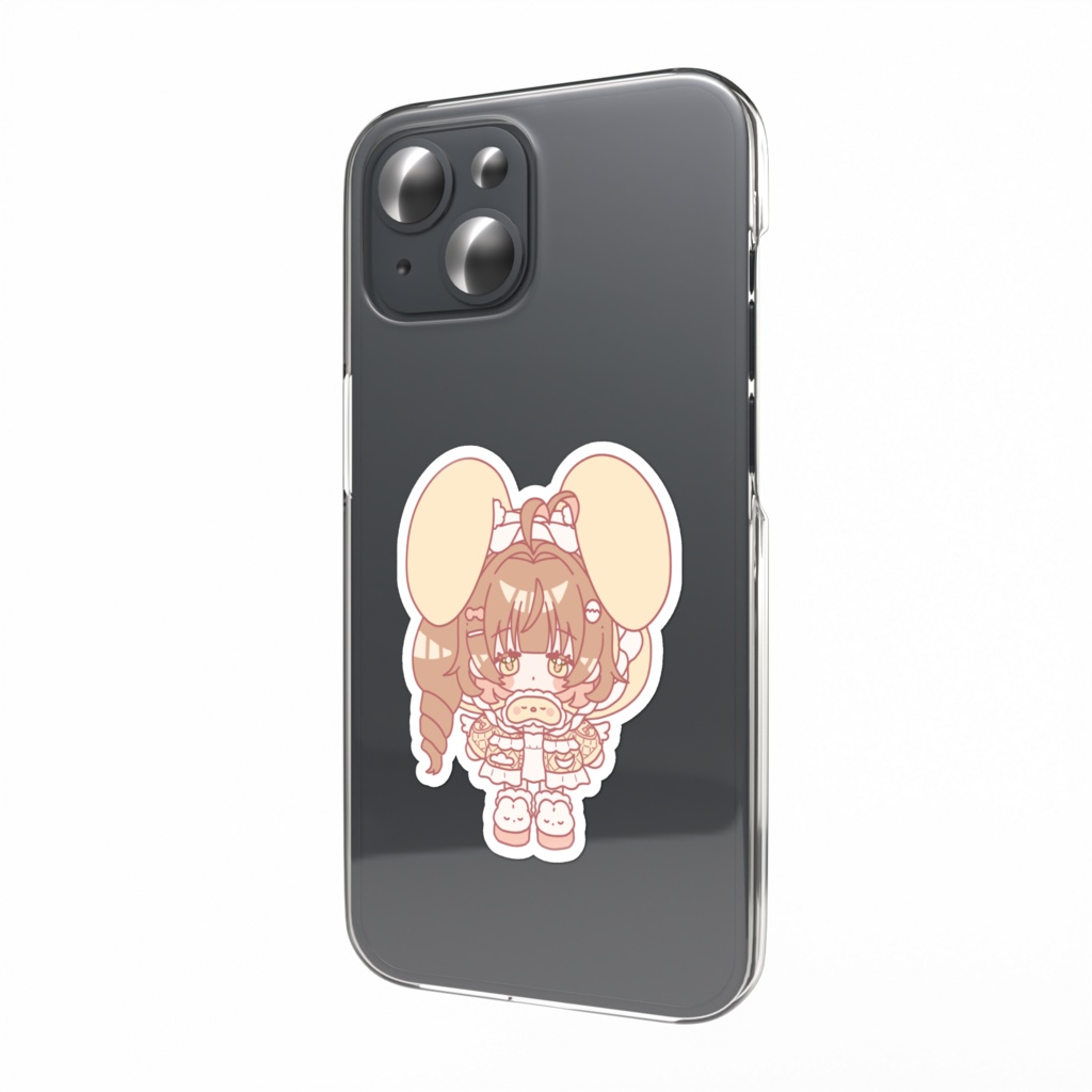 ぬい風ねんねのスマホステッカー