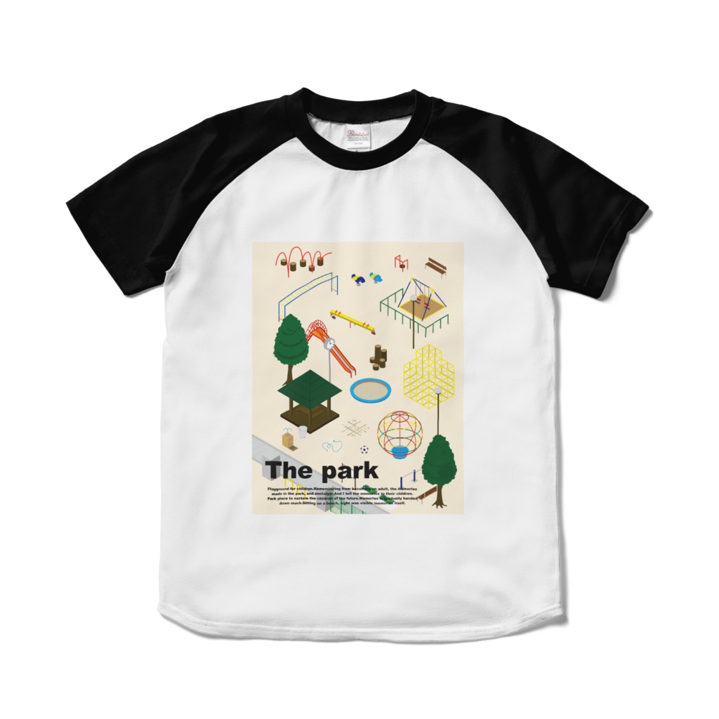 THE PARK ラグランTシャツ