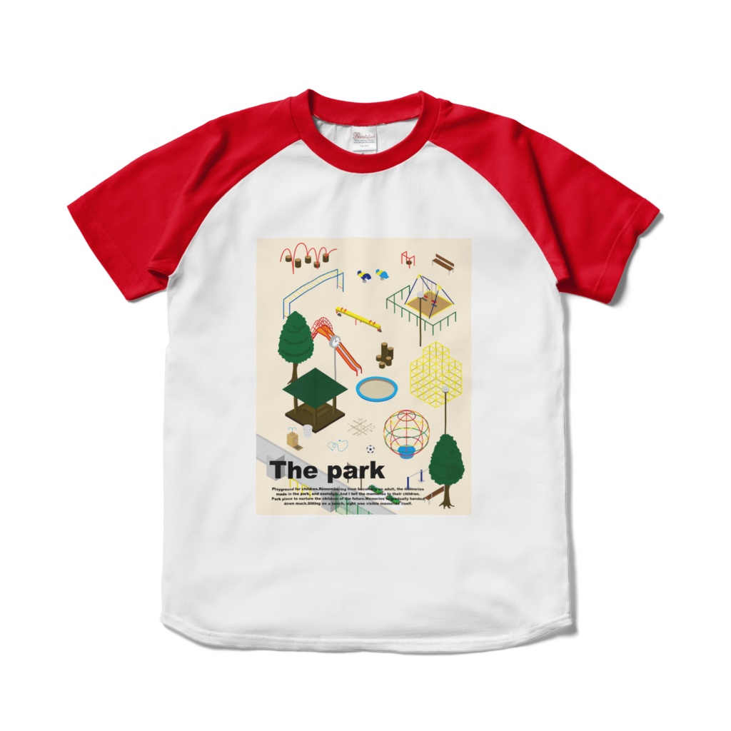 THE PARK ラグランTシャツ