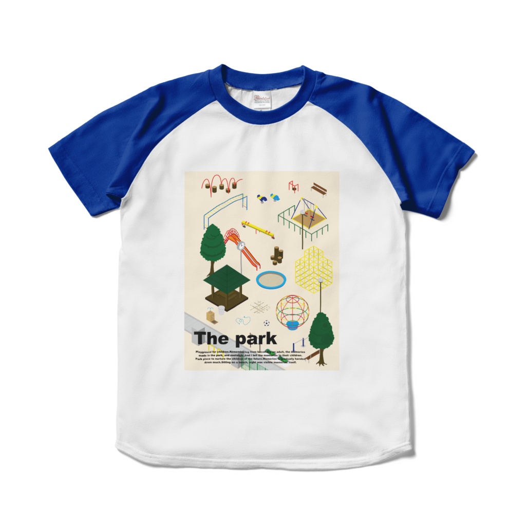 THE PARK ラグランTシャツ