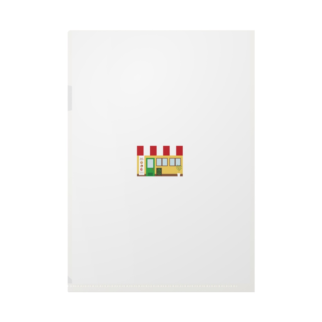 bow's Donuts プレーン クリアファイル