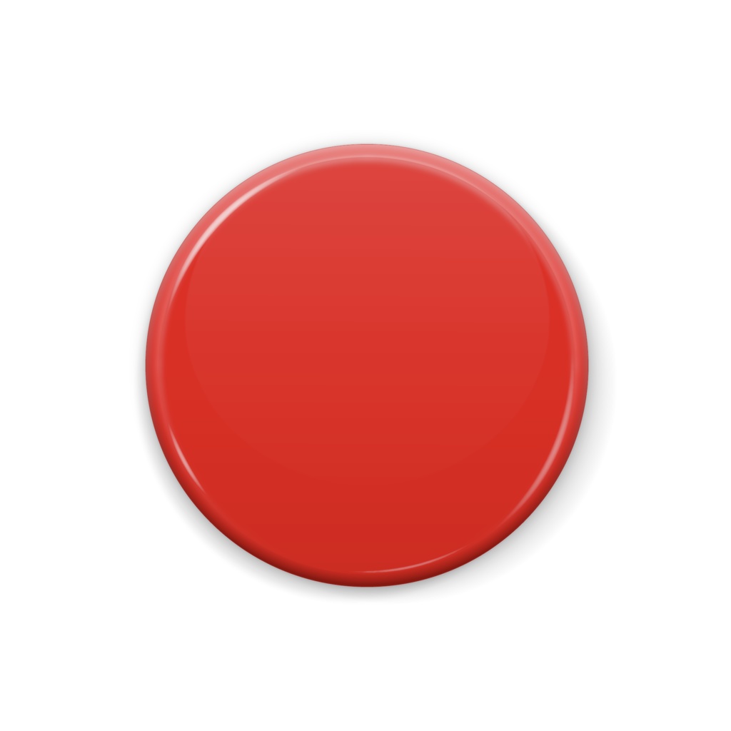 IMAGINE RED 缶バッジ（25×25mm）