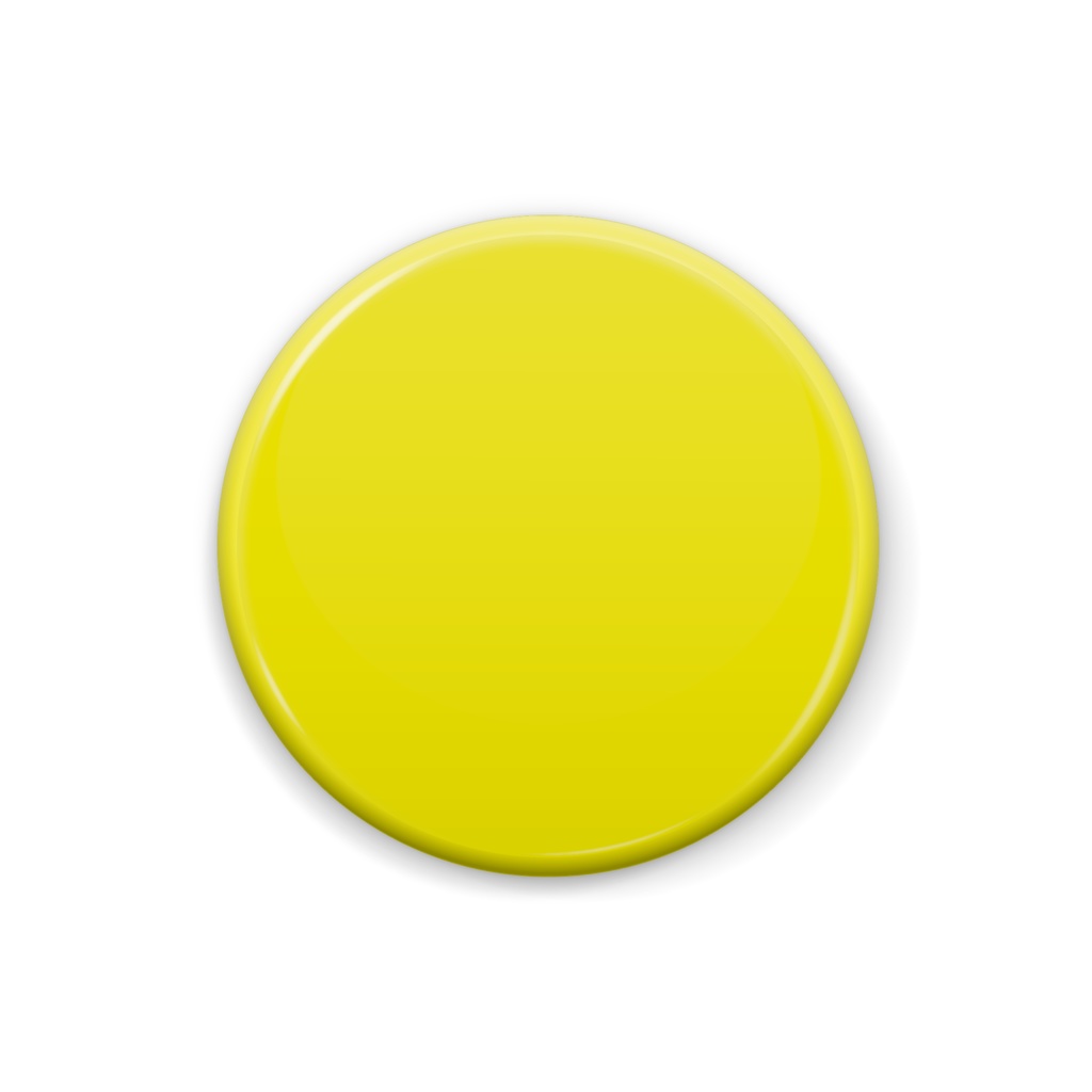 IMAGINE YELLOW 缶バッジ（25×25mm）