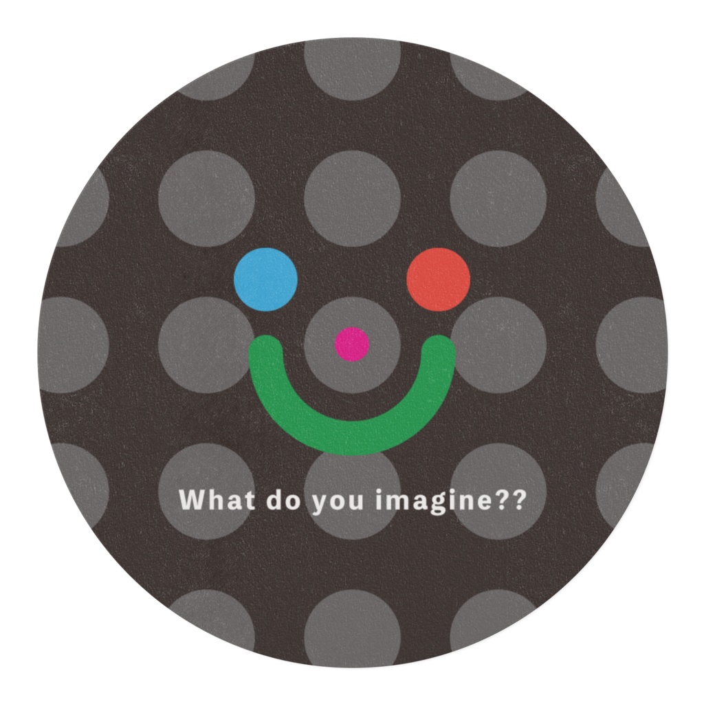 IMAGINE 黒灰ドット(幅15mm)