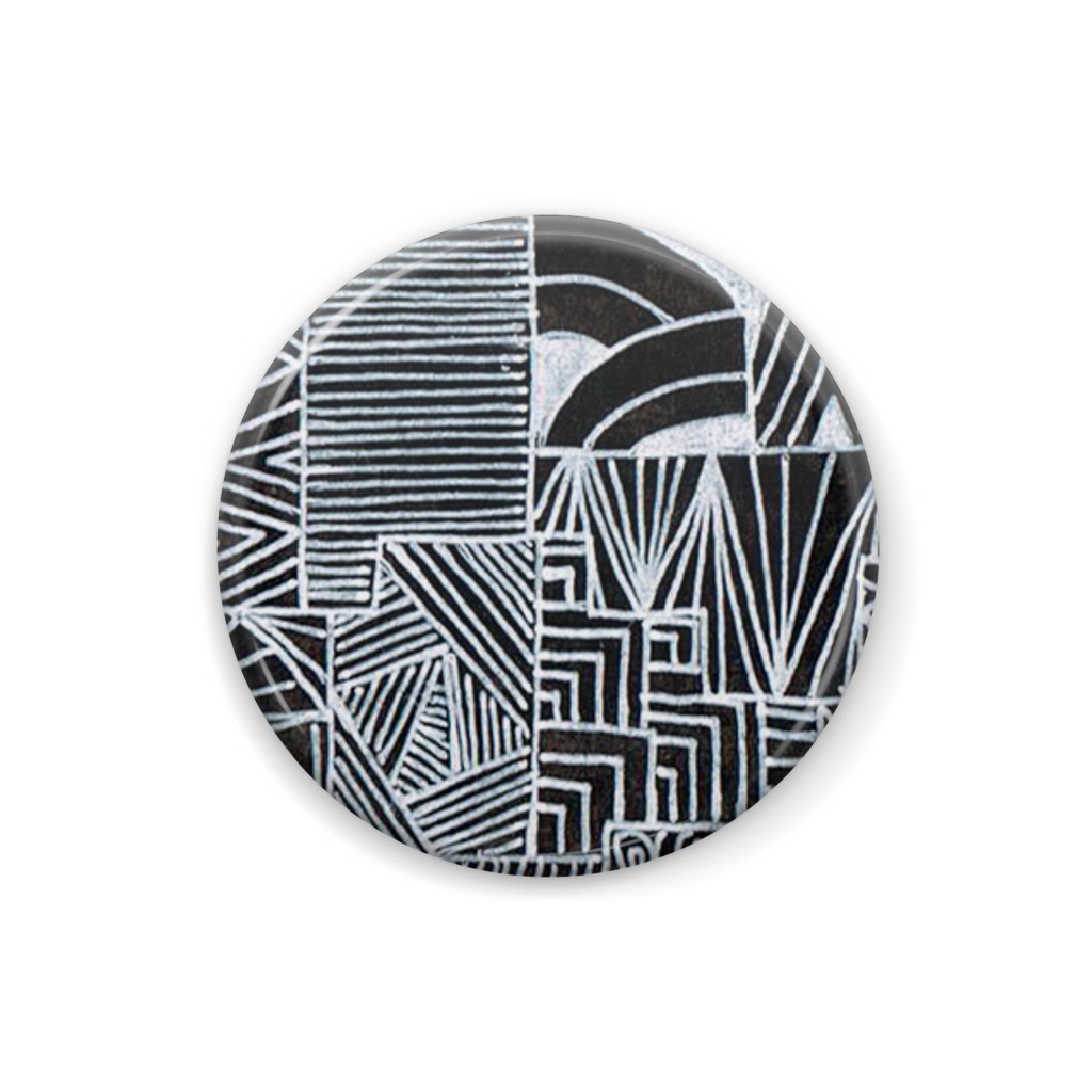 アメーバ「畳の香り」缶バッジ(25×25mm)