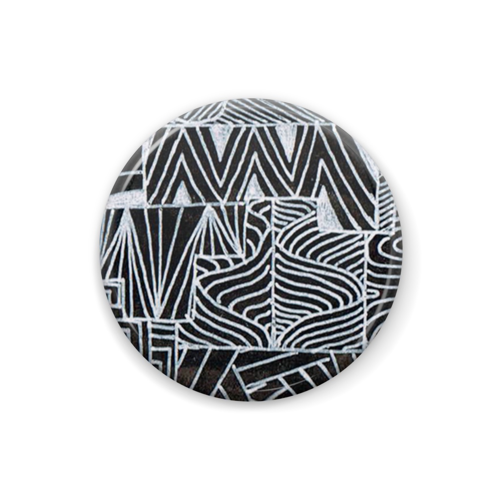 アメーバ「畳の香り」缶バッジ(25×25mm)