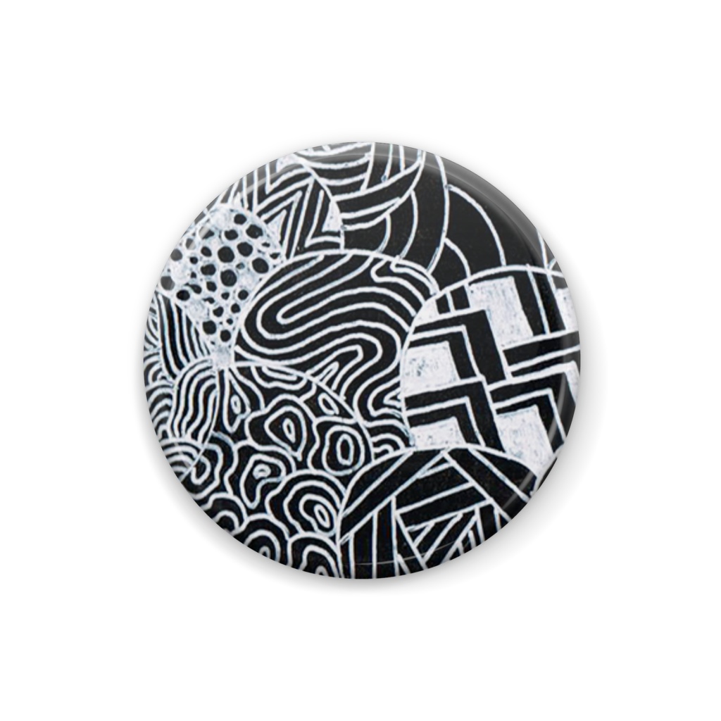 アメーバ「水風船」缶バッジ（25×25mm）