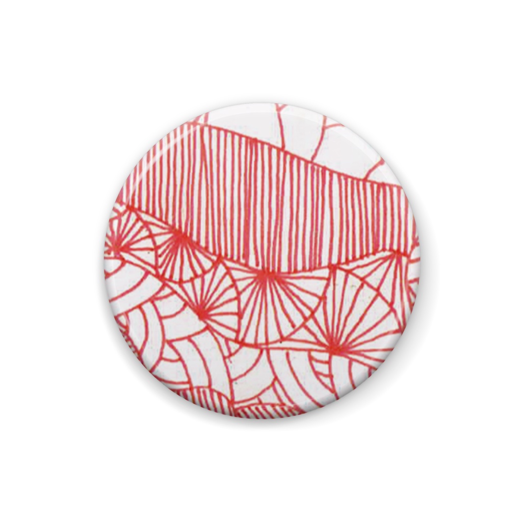 アメーバ「境界」缶バッジ（25×25mm）