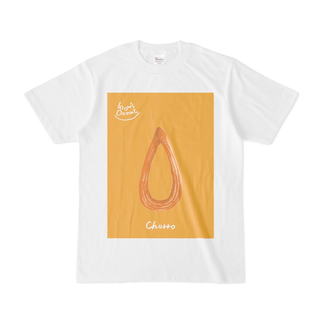 bow's Donuts「チュロス」イラストTシャツ