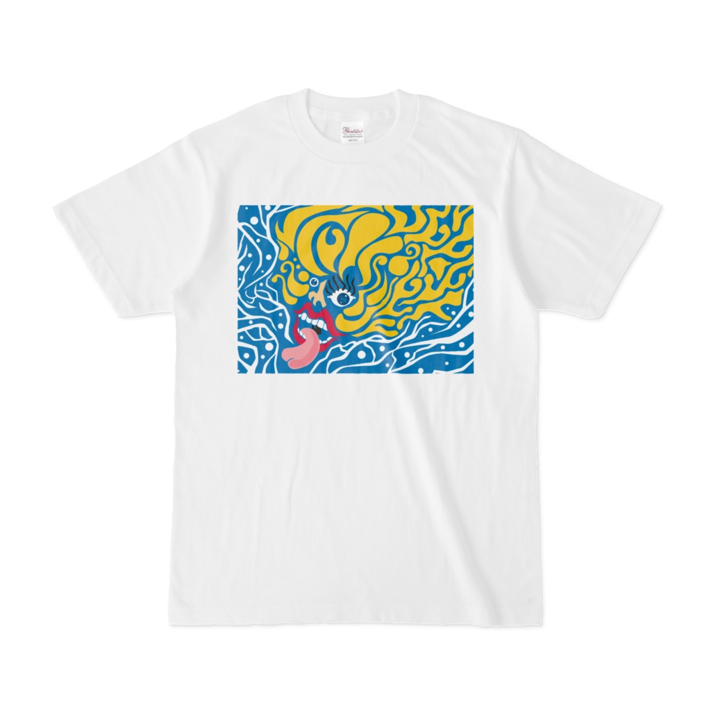 MUDAI「変容」イラストTシャツ