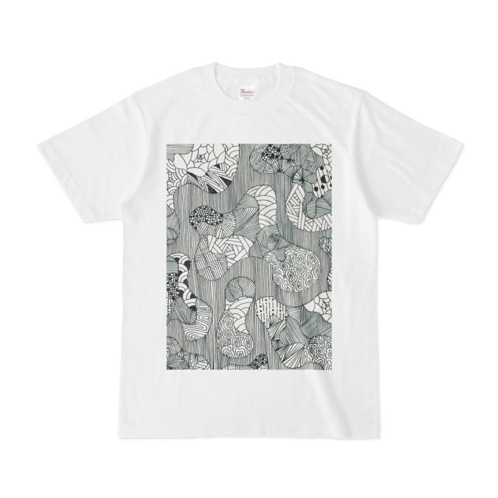 アメーバ「吹き出し」模様Tシャツ