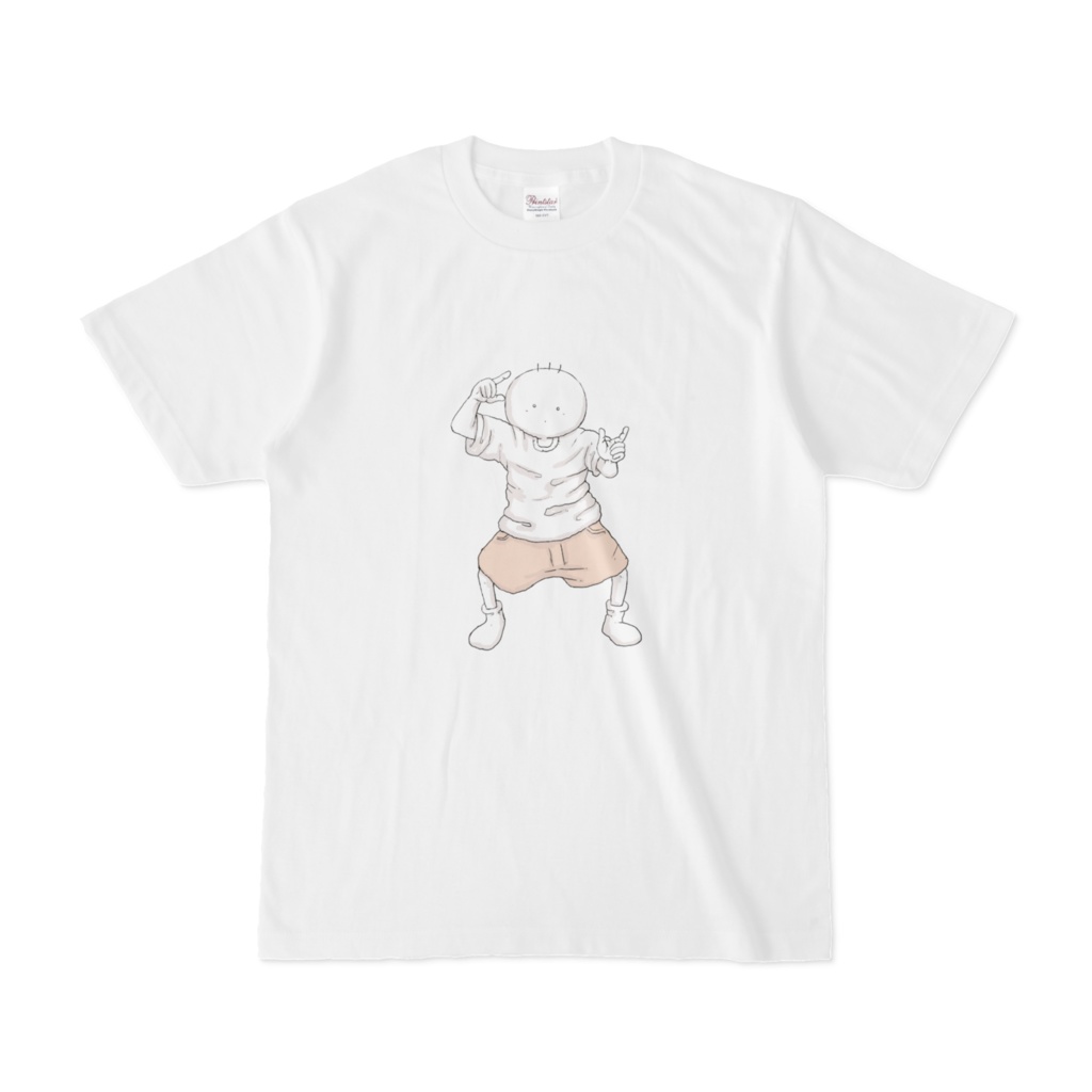おどける坊太のイラストTシャツ