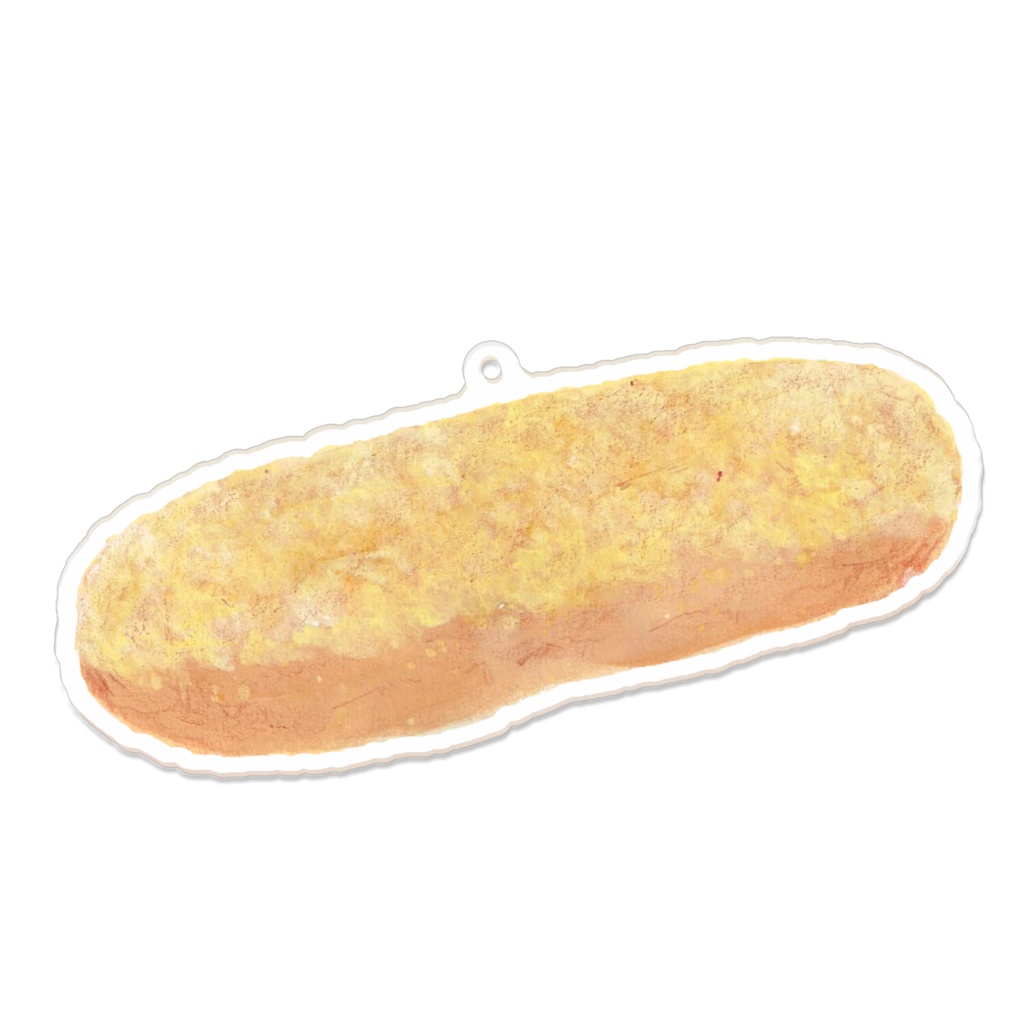 ぼうのパン「きな粉パン」イラストアクリルキーホルダー