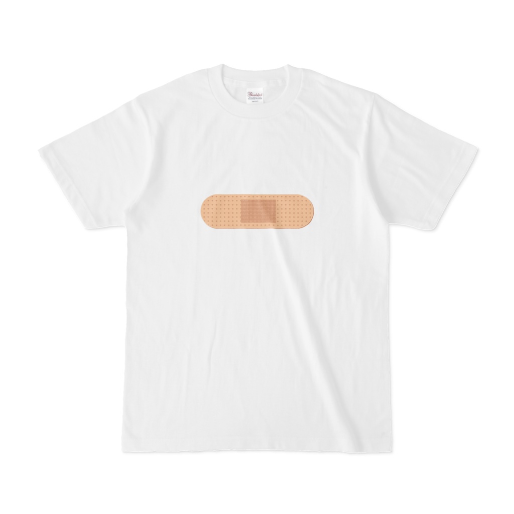 「バンドエイド」イラストTシャツ