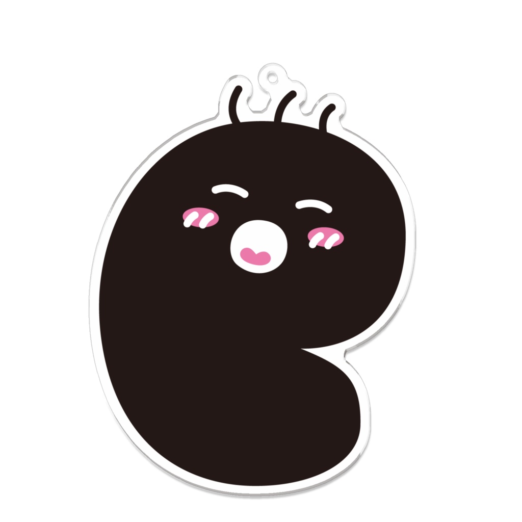 bow's Town Peopleのいーちゃんのイラストアクリルキーホルダー