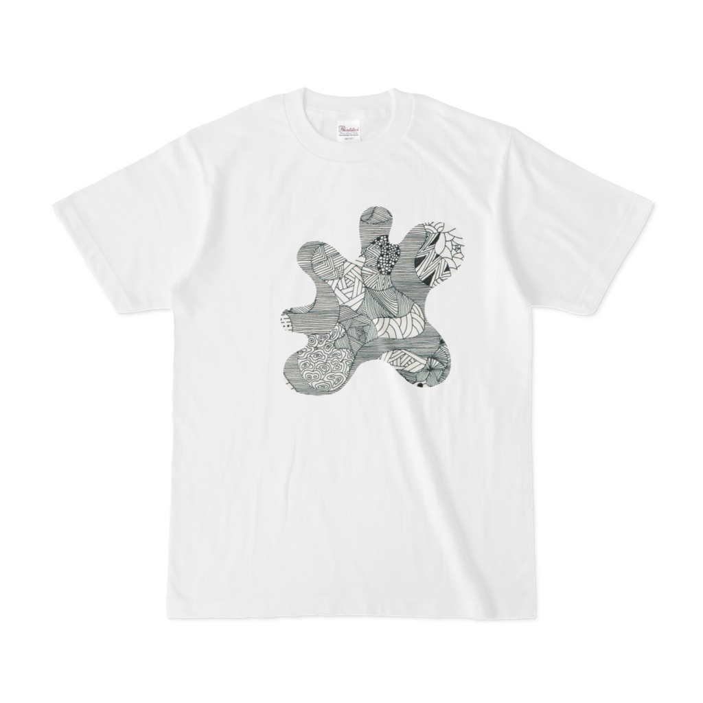 アメーバ「吹き出し あの時」模様イラストTシャツ