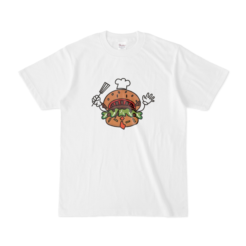 BOW'S BURGERバーグさんのイラストTシャツ
