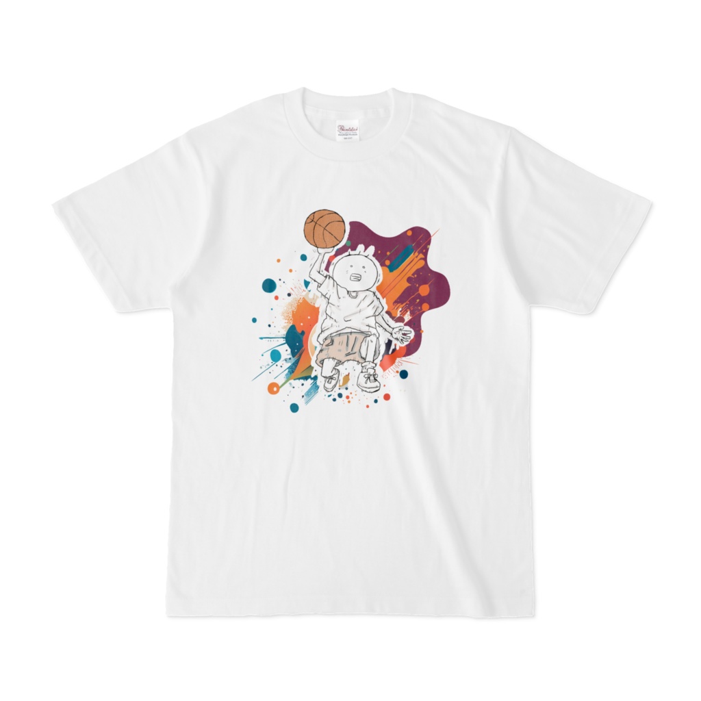 「坊太のダンク」イラストTシャツ