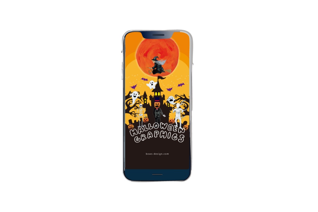 ハロウィングラフィックス　スマホ用壁紙