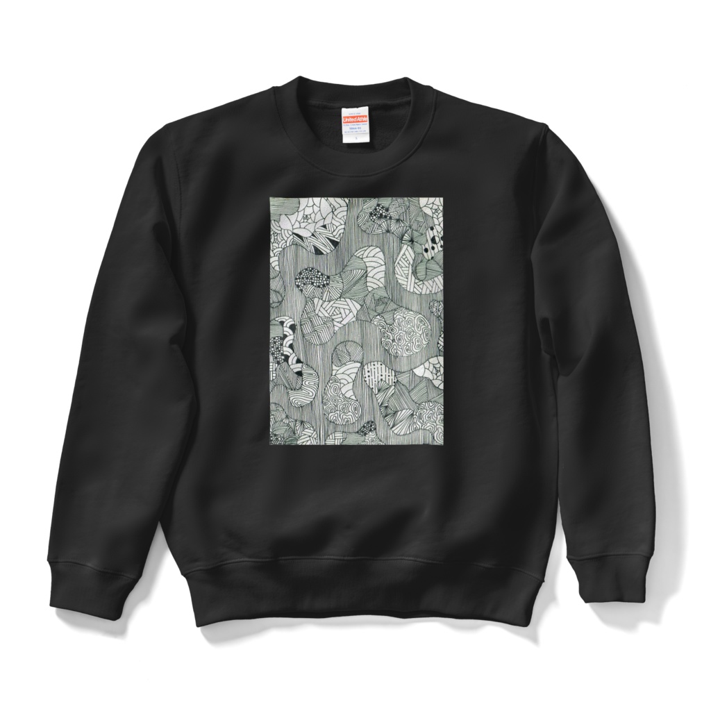 アメーバ　纏　吹き出しイラストスウェット