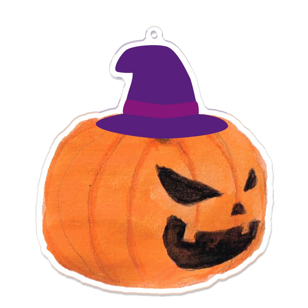 ハロウィングラフィックス パンプキンズ イラストアクリルキーホルダー