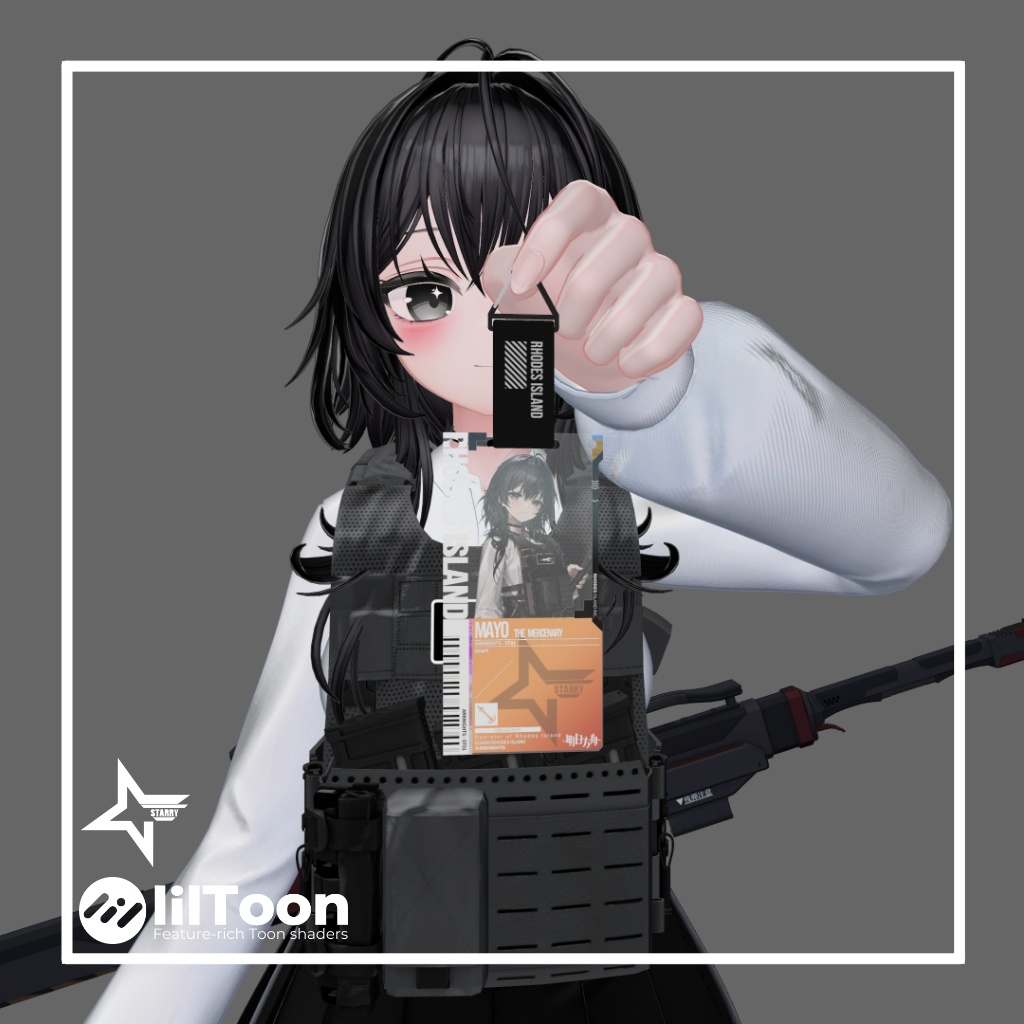 [アークナイツ]明日方舟通行認證 3D Model