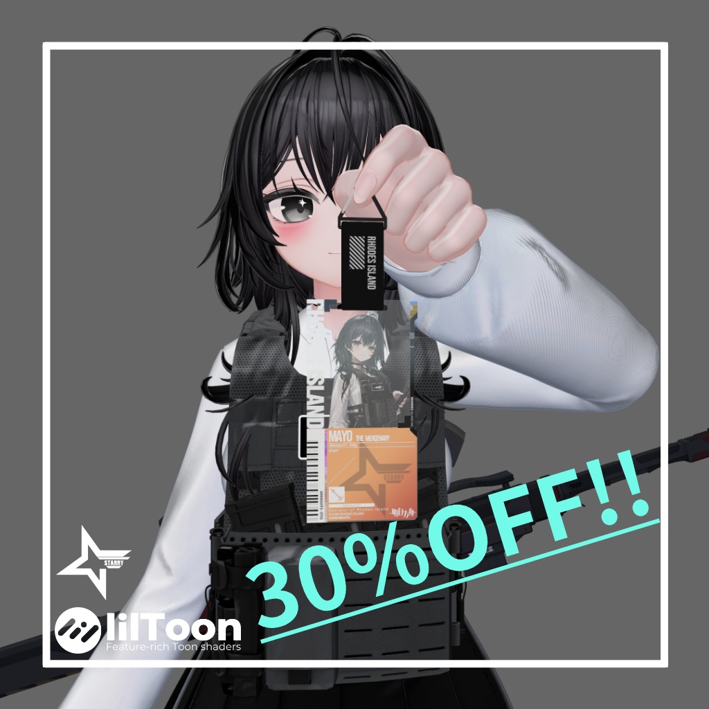 「✨リリース記念割引✨」[アークナイツ]明日方舟通行证 3D Model