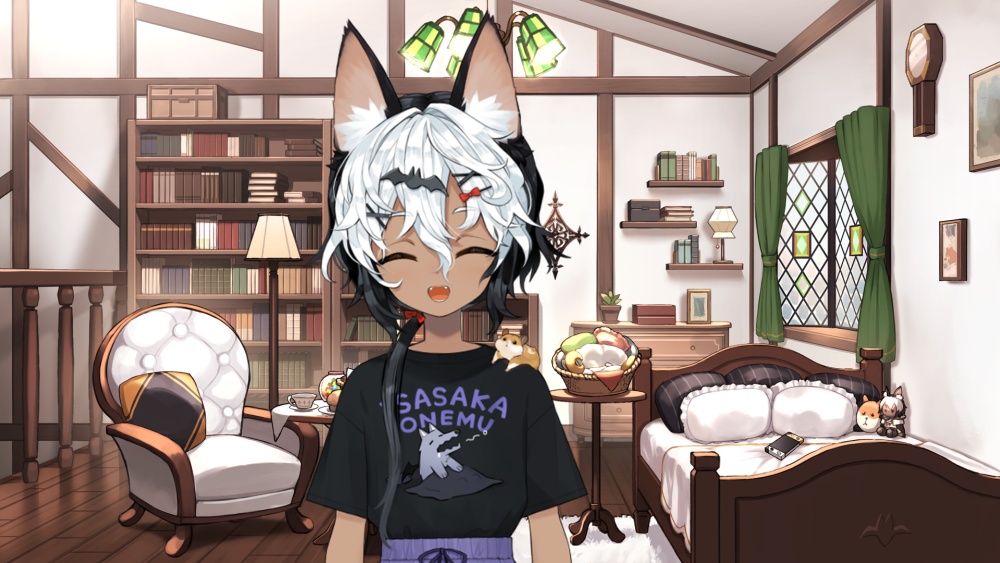 些かおねむTシャツ